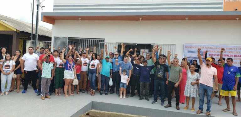 Emenda de R$ 100 mil de Edvaldo Magalhães possibilita reforma do Sindicato Rural de Tarauacá; obra foi entregue neste sábado