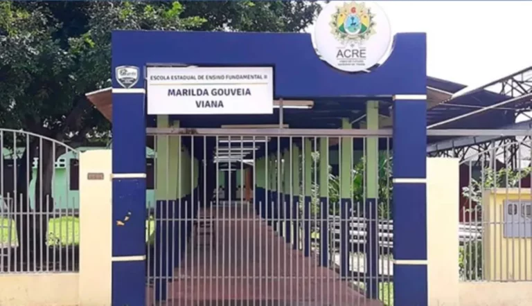 Homens invadem escola no Acre e tentam roubar frangos da merenda de crianças