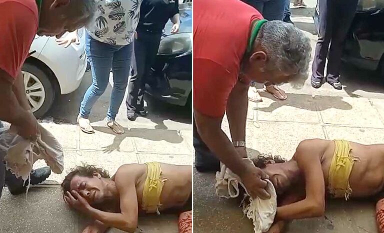 Mulher trans recebe terçadada enquando dormia no Calçadão e fica cega