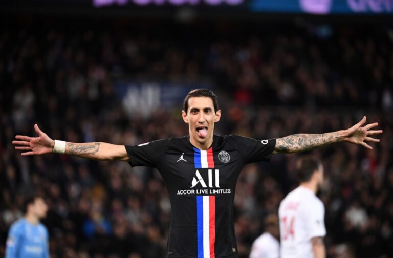 Angel Di Maria foi o melhor assistente da Ligue 1 2019/2020