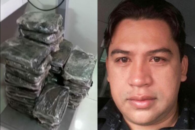 PRF prende policial civil do Acre com mais de 57 kg de drogas em Ji-Paraná, Rondônia