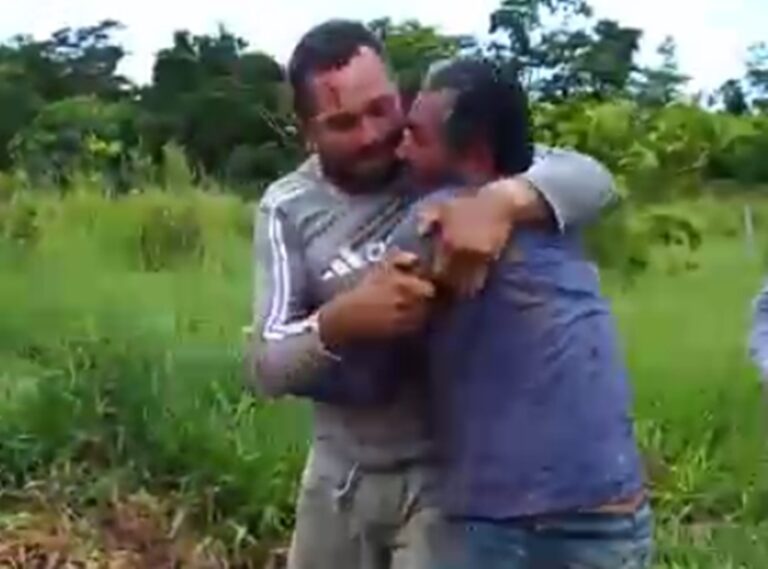Vídeo mostra momento de briga entre irmãos na zona rural de Sena que acabou em morte