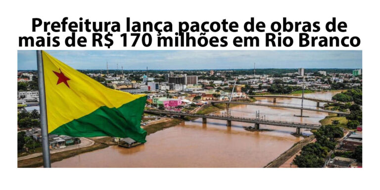 Prefeitura lança pacote de obras de mais de R$ 170 milhões na Capital