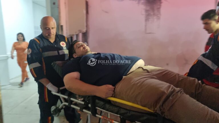 Motociclista embriagado causa grave acidente em Rio Branco com vítima em estado grave; homem acaba preso