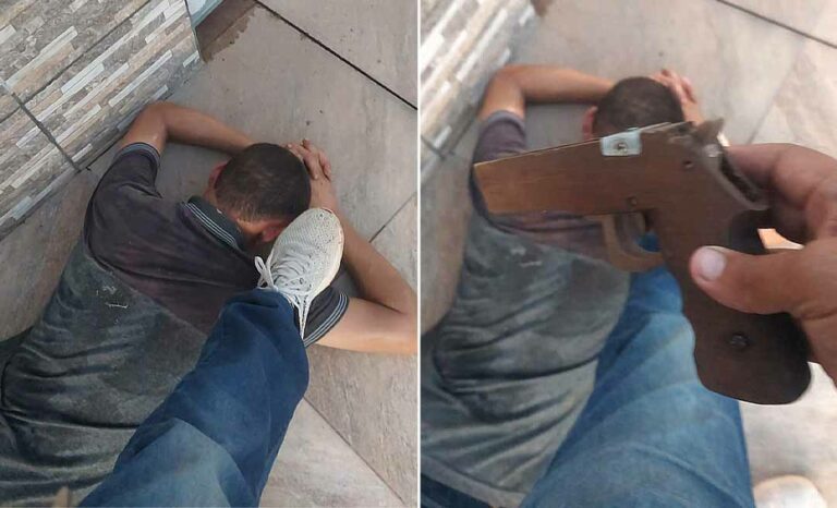 Menor infrator é detido por populares após roubar celulares no Tucumã