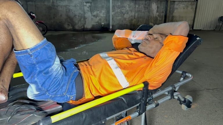 Morador de rua é gravemente ferido após desentendimento em briga