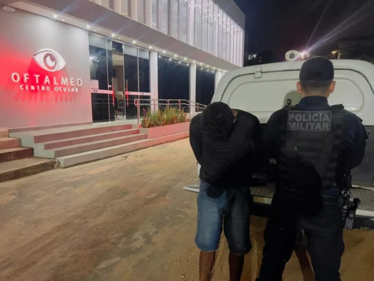 Suspeito de furto em clínica odontológica é preso pela Polícia Militar
