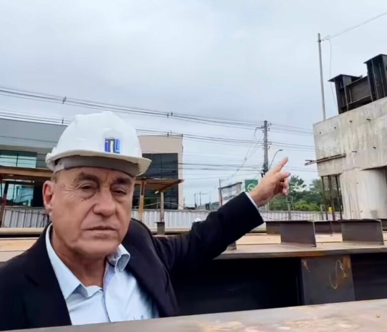 Bocalom diz que viaduto da Dias Martins será inaugurado no início de julho: “Modernidade chegando”