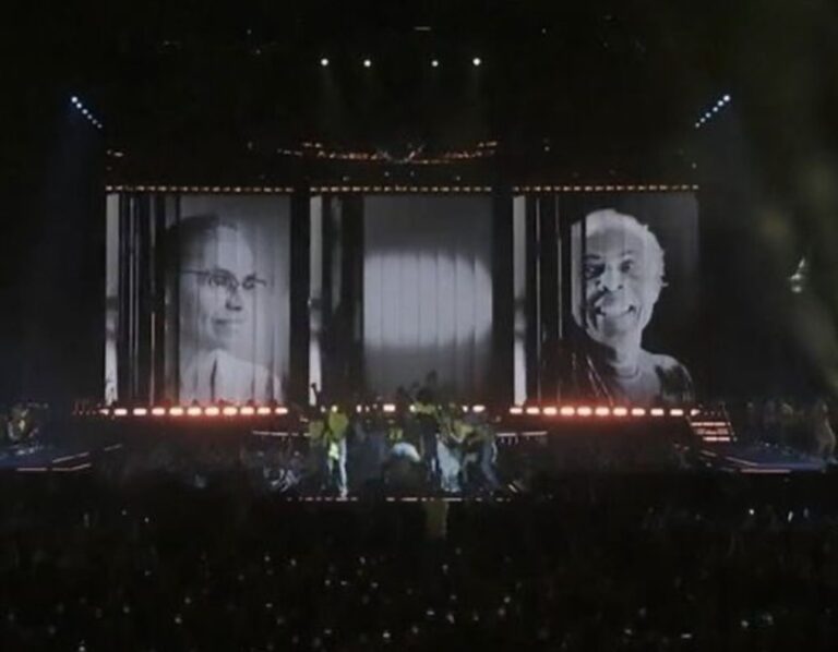 Marina Silva é homenageada em show de Madonna em Copacabana