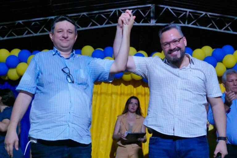 Alan Rick prestigia lançamento de pré-candidatura de Michel Marques à prefeitura do Bujari