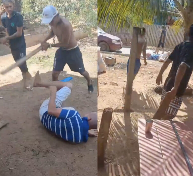 Jovem é espancado a golpes de ripas ao sofrer ‘disciplina’ de facção criminosa