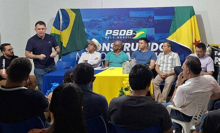 Bocalom e Alysson se reúnem com direção do PSDB e propõem aliança para as eleições; situação segue indefinida