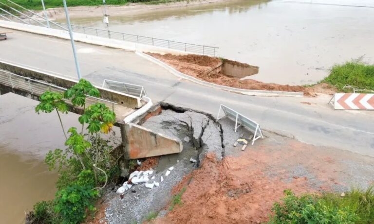 Trecho da BR-364 será fechado no próximo fim de semana para obra em ponte e horários de ônibus sofrem alterações