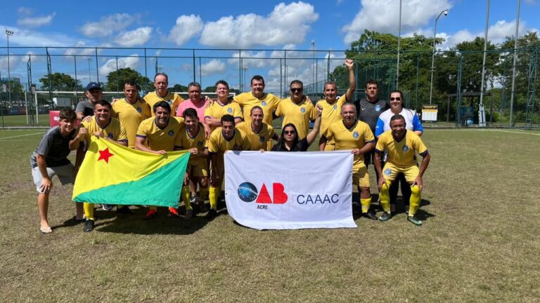 Time super master da OAB/AC se classifica para a final do 1º Campeonato Nacional de Futebol da Advocacia