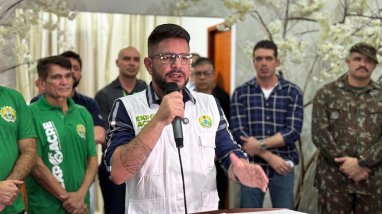 Na abertura da Expoacre Juruá, Gladson diz que expectativa é arrecadar R$ 30 milhões durante a feira