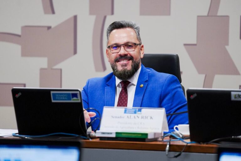Senador Alan Rick trabalha em iniciativas para aumentar a segurança no campo