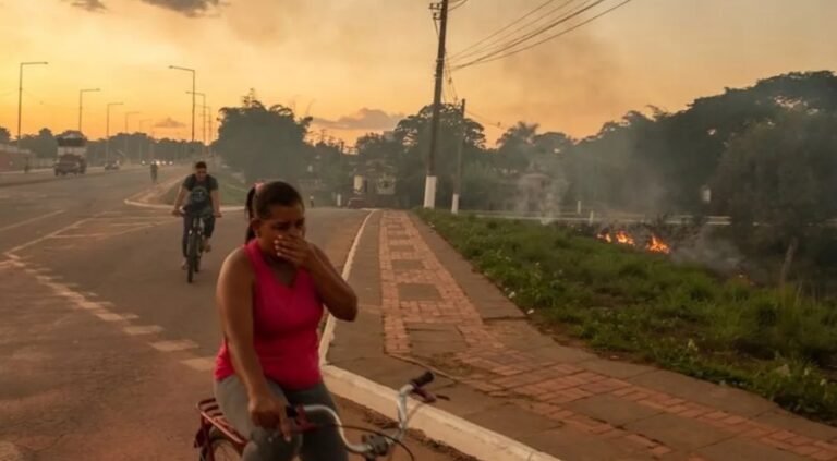 Qualidade do ar em Rio Branco atinge nível ‘muito insalubre’ e é a cidade mais poluída do país