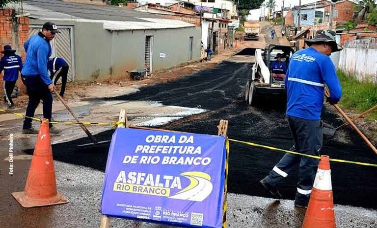 Tesouro Nacional libera R$ 140 milhões para o programa Asfalta Rio Branco