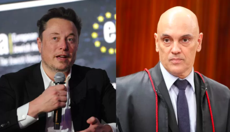 Elon Musk ameaça e critica Alexandre de Moraes no X após ter sido intimado por ministro