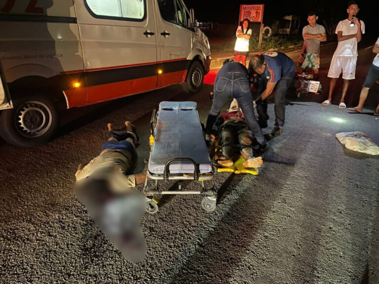Idoso morre e policial fica em estado grave após acidente no Acre