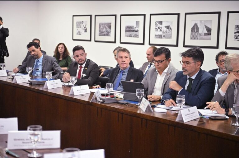 Gladson participa de reunião com ministro para tratar do combate às queimadas na Amazônia