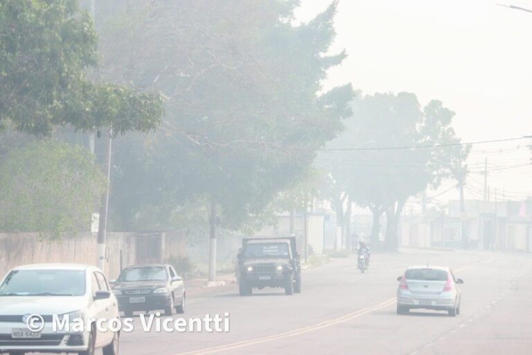 Rio Branco registra neste sábado segunda pior qualidade do ar do Brasil, ficando atrás apenas de Porto Velho