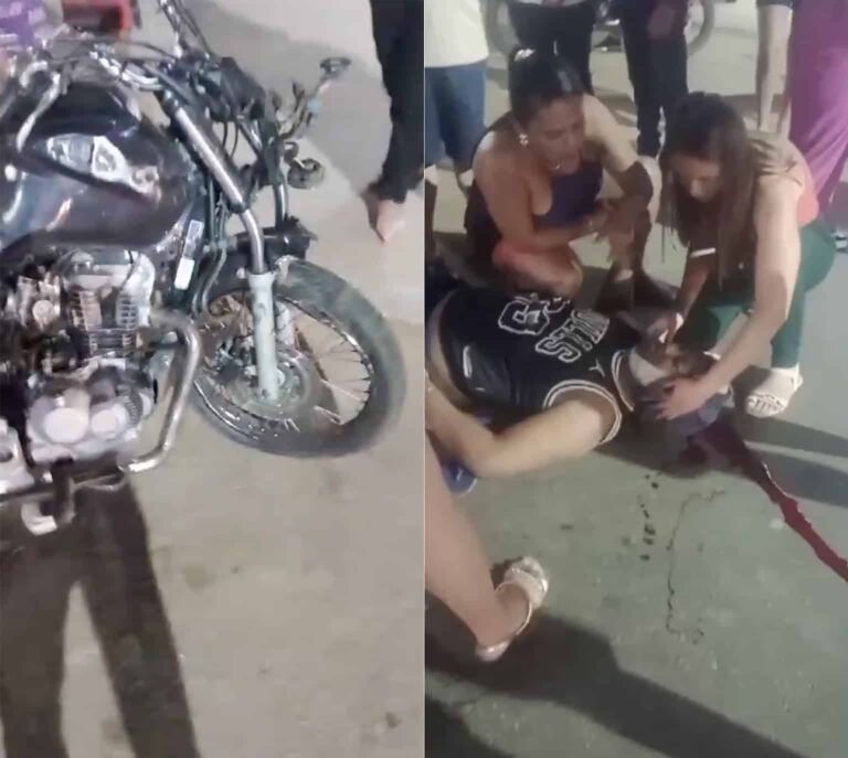 Motorista embriagado provoca acidente grave em Brasiléia e tenta fugir do local