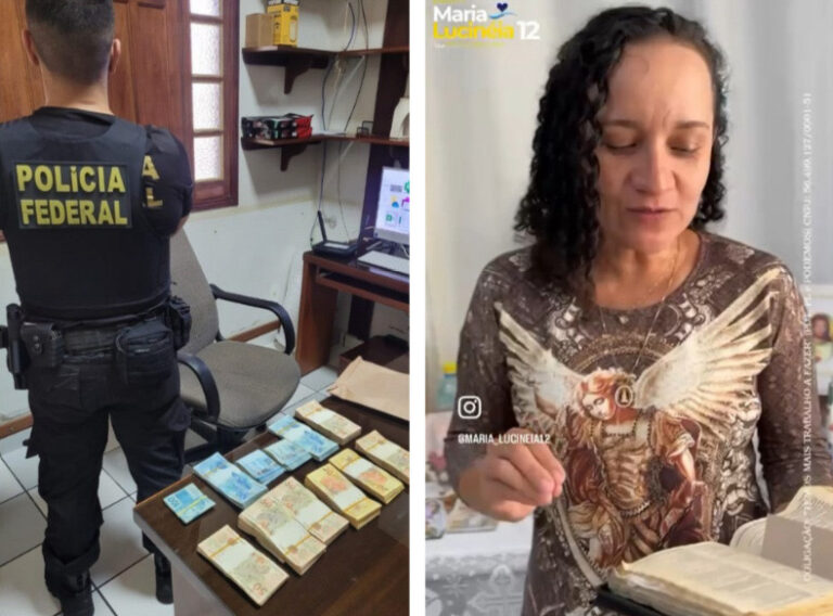 Prefeita de Tarauacá usa Bíblia e jura inocência após operação da Polícia Federal em sua casa e gabinete