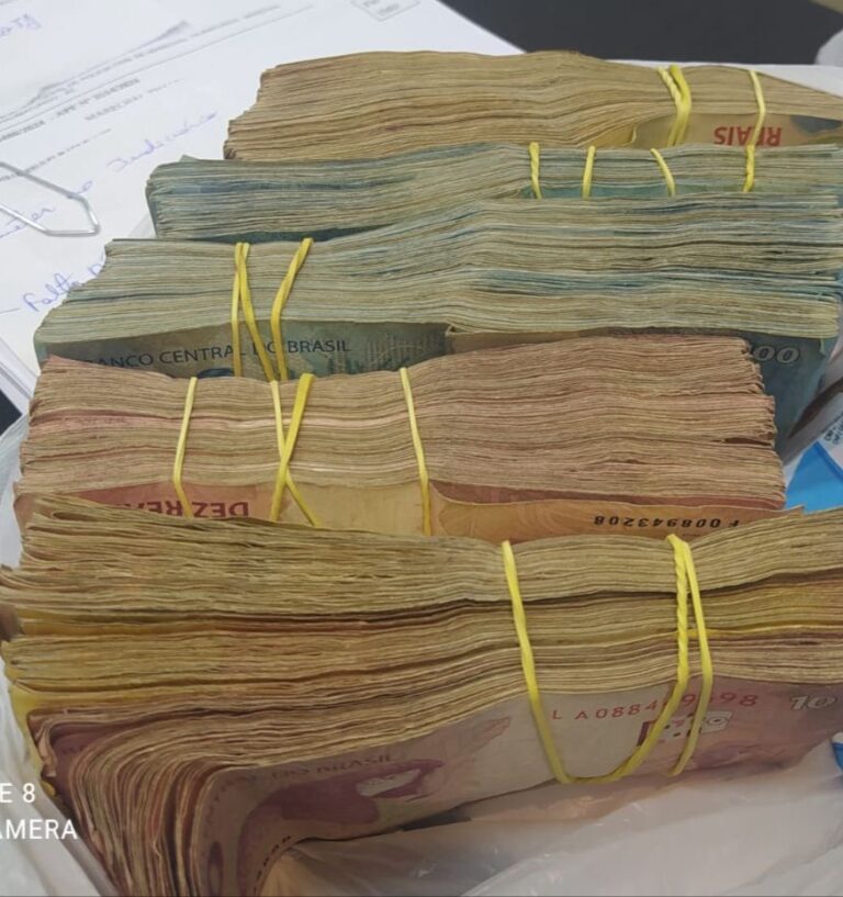 PF apreende com empresário quantia superior a R$ 46 mil por suspeita de compra de voto no Acre