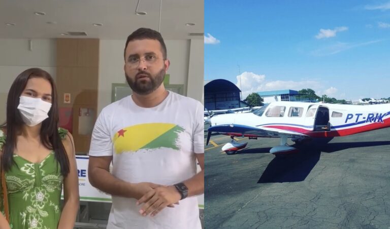 Dentista freta avião para paciente realizar transplante de fígado após omissão da prefeitura de Envira-AM