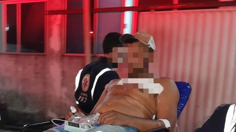 Discussão entre casal termina em agressão e facada, no Recanto dos Buritis