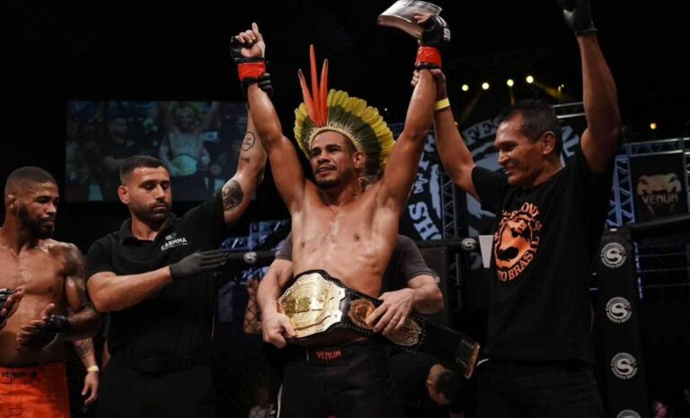 Acreano Wendel Almeida conquista cinturão peso-pena no Shooto Brasil no RJ e mantém invencibilidade
