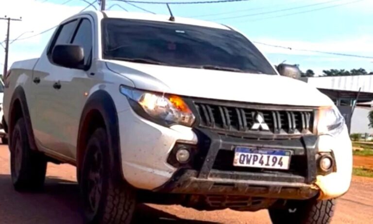 Veículo oficial da Secretaria de Saúde de Capixaba é roubado em frente à sede