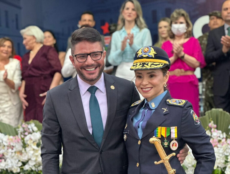 Coronel Marta é empossada comandante-geral da PM e deixa mensagem para mulheres: “É um marco para todas as acreanas”