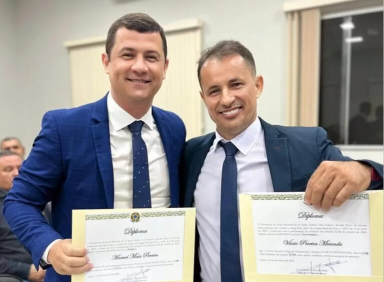 Maxwel Maia e Vanio Miranda são diplomados como prefeito e vice de Xapuri