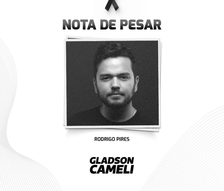 Gladson lamenta morte do empresário Rodrigo Pires: “Agora descansa em plenitude e paz”