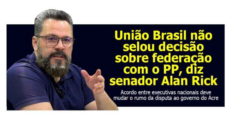 União Brasil não selou decisão sobre federação com o PP, diz Alan Rick