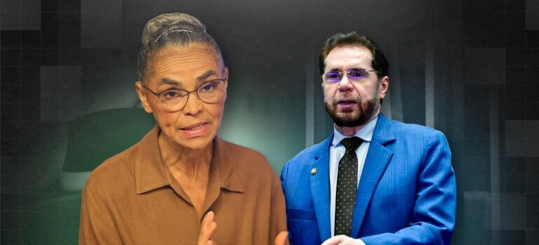 Após bronca, senador diz não se arrepender de fala sobre enforcar Marina Silva