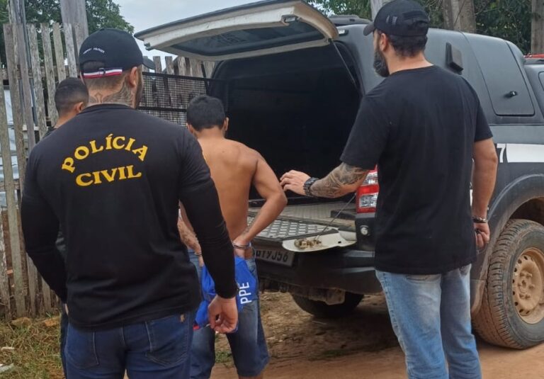 Polícia Civil prende homem que agrediu a esposa em Tarauacá