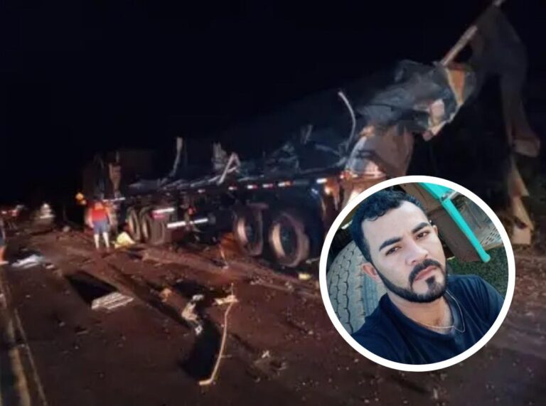 Acreano morre em grave acidente envolvendo cinco caminhões e um carro na BR-364 em MT