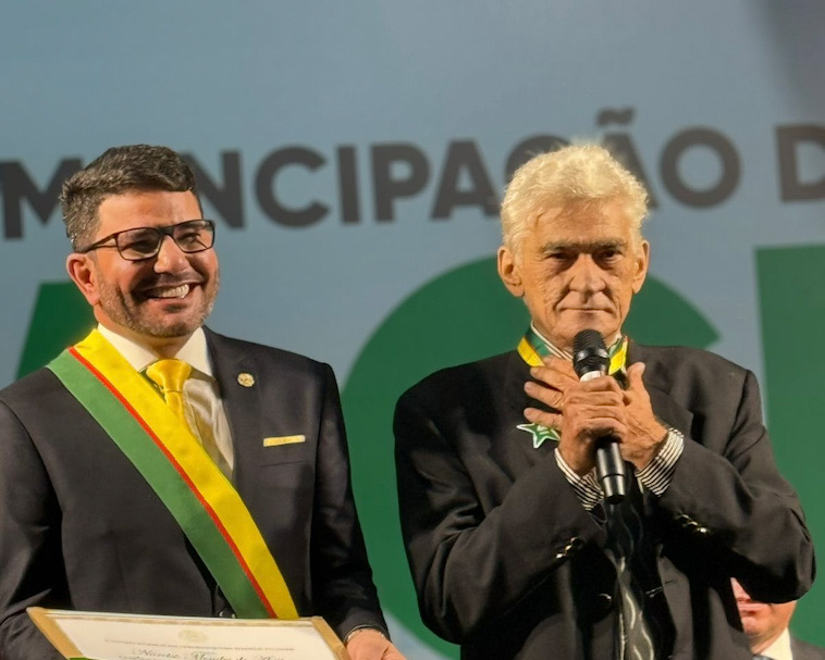 Comendador Narciso Mendes: trajetória de empresário, político e cronista é reconhecida com a maior honraria do Acre