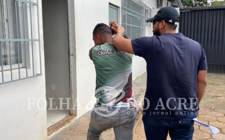 Polícia captura foragido da Justiça condenado a 24 anos de prisão por mandar matar homem em Rio Branco