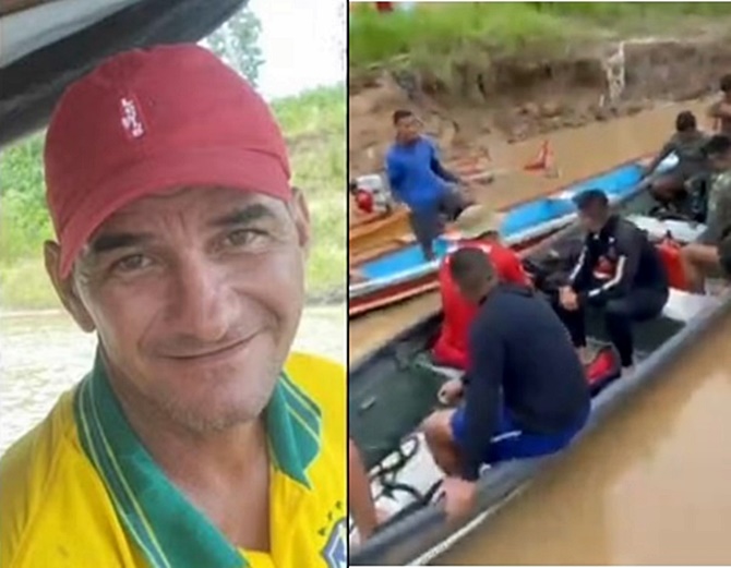 Barqueiro passa mal, cai de canoa e some nas águas do Rio Juruá