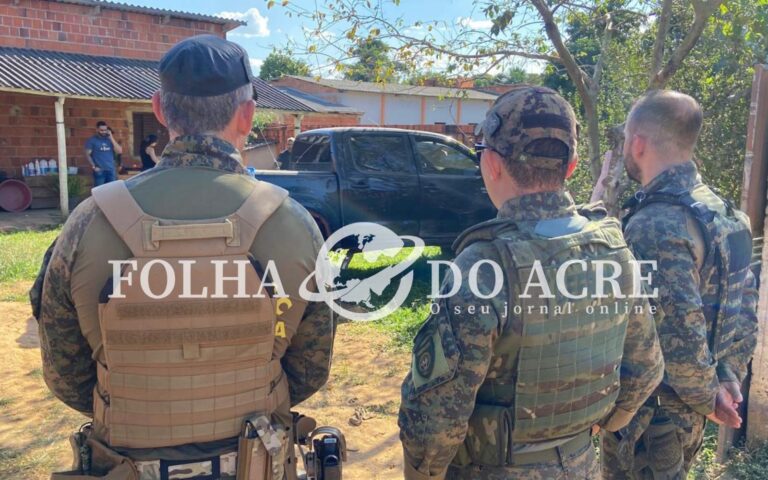 GEFRON localiza e apreende caminhonete utilizada por acusado de atropelar e matar Juliana Chaar