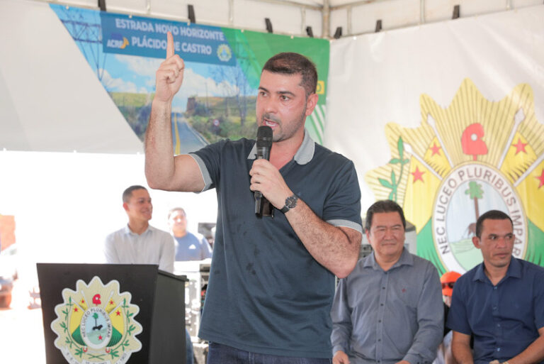 Nicolau Júnior participa da entrega das obras no Ramal Novo Horizonte e destaca parceira entre os poderes