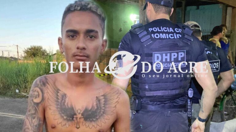 Ataque criminoso deixa um jovem morto e outro gravemente ferido a tiros no Segundo Distrito de Rio Branco