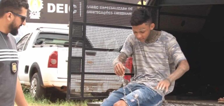 Acusado de ataque com duas mortes no Recanto dos Buritis é interrogado na DHPP