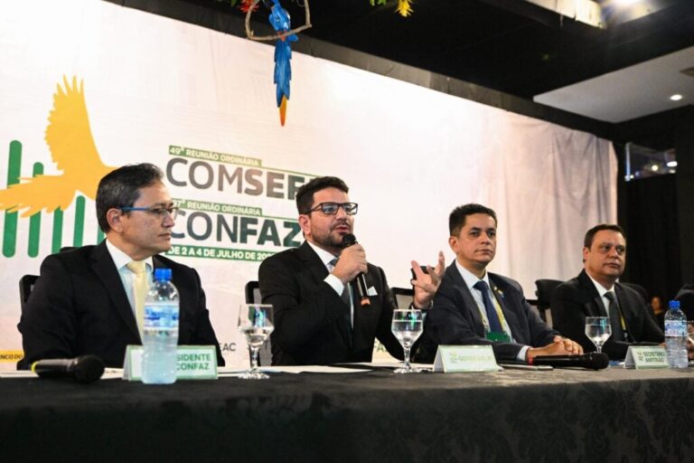 Gladson abre reunião do Conselho Nacional de Política Fazendária e defende justiça fiscal e desenvolvimento regional