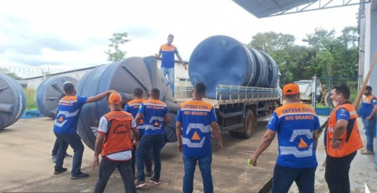 Rio Acre atinge nível crítico e Defesa Civil aciona plano para evitar desabastecimento de água