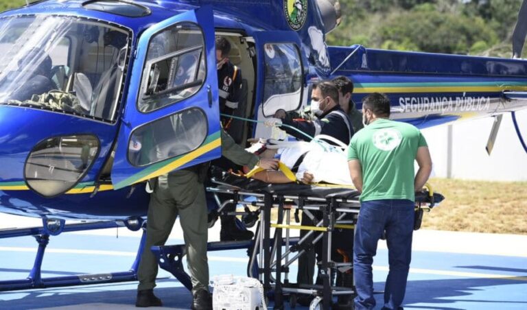 Samu e Ciopaer realizam resgate aéreo de paciente com traumatismo em Porto Walter